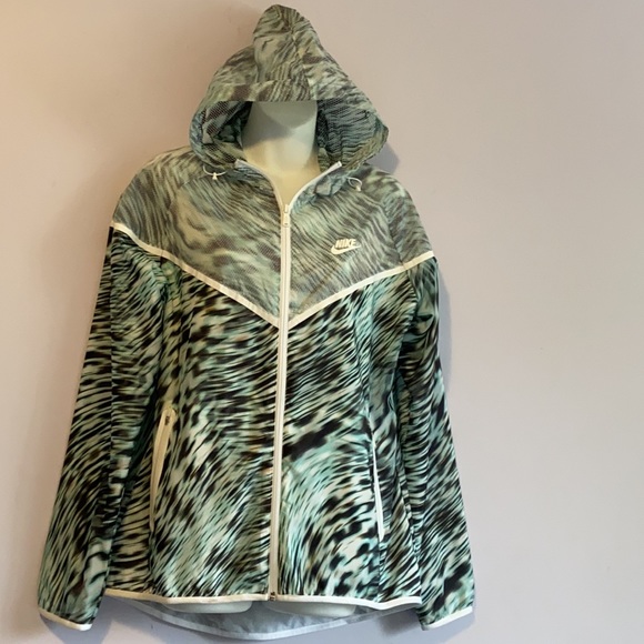 Ladies Large Nike NylonWindbreaker Jacket Ex Cond - Picture 6 of 16